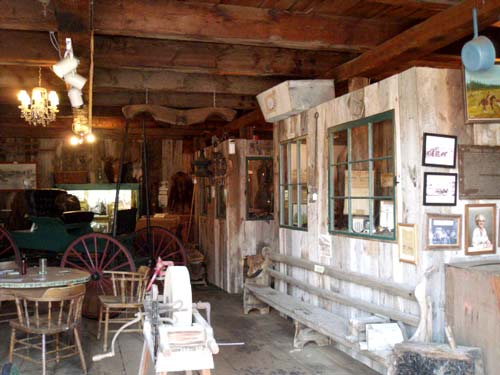 Village of Clinton Barn Stable -pioneer family exhibits and artifacts