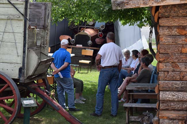 Visitors to the Musum Enjoying the exhibits